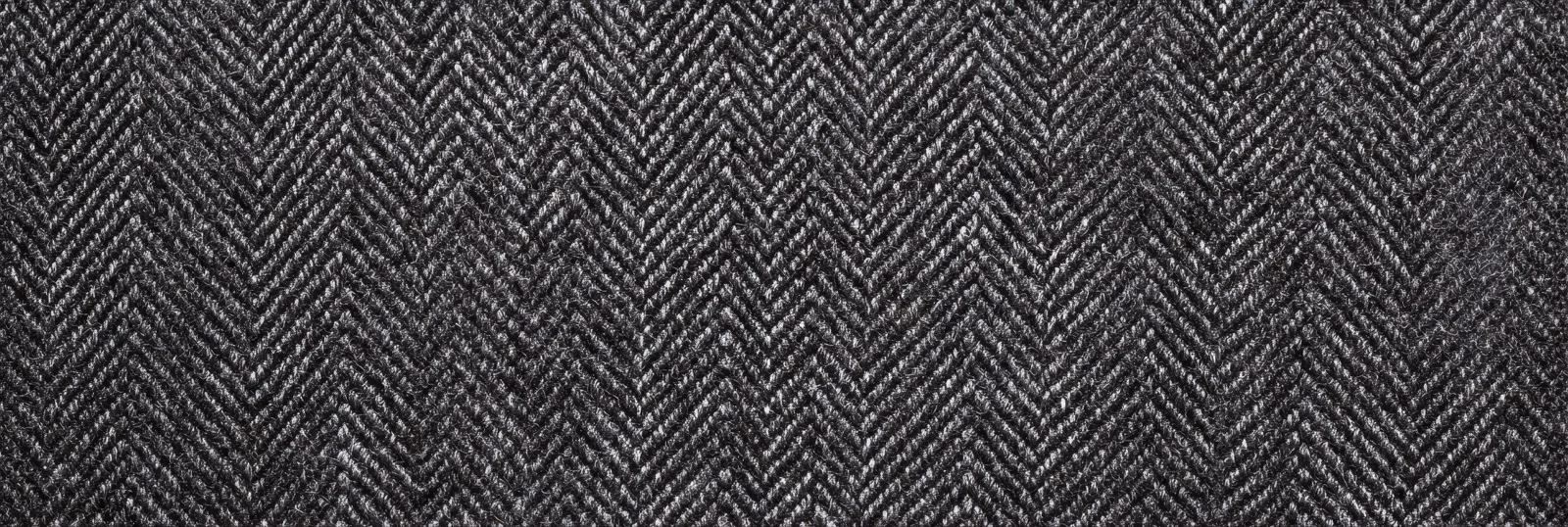 Wool herringbone tweed swatch