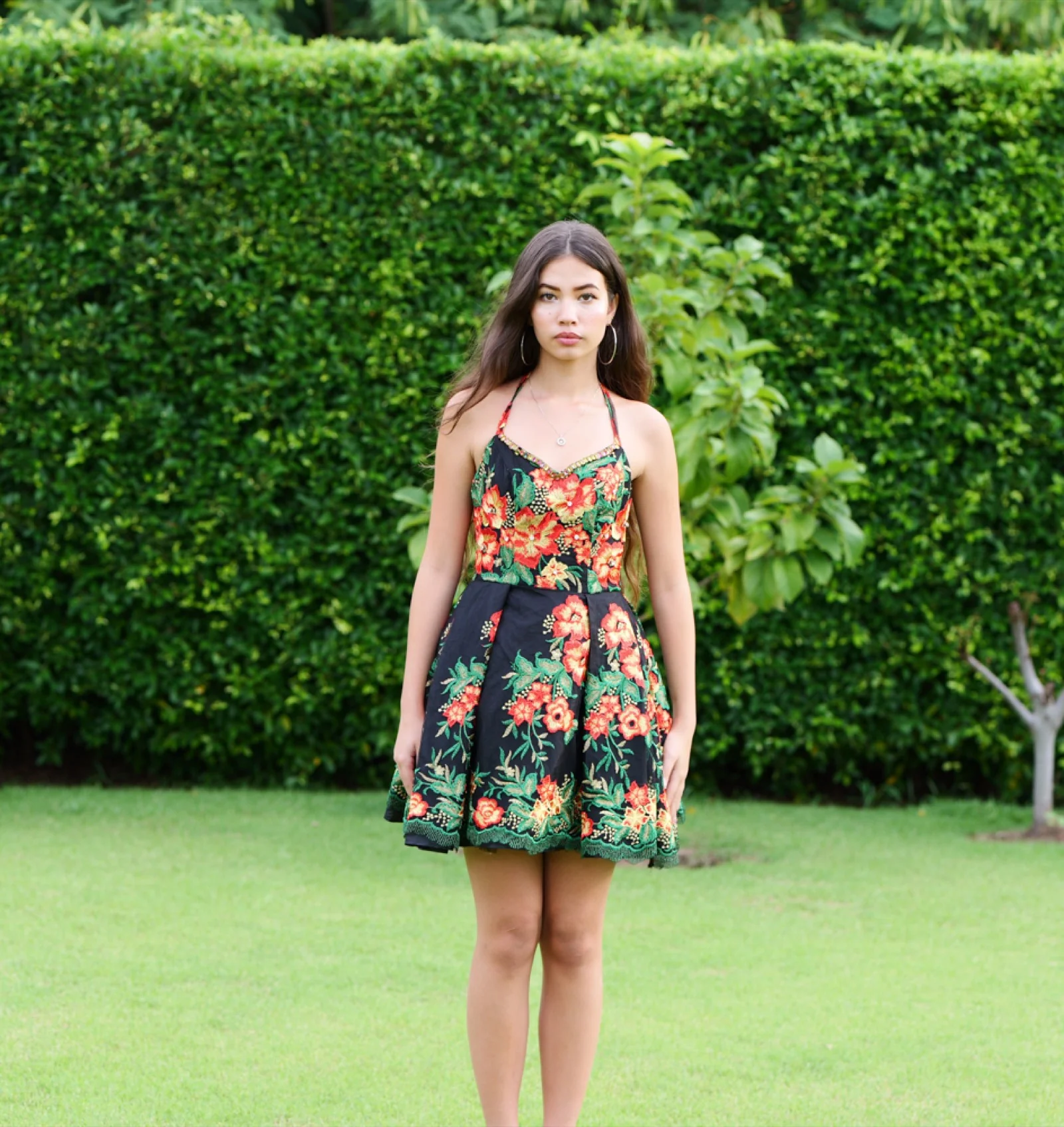 Tropical floral mini — atelier sample